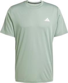 adidas TR-ES BASE Funktionsshirt Herren silver green-white