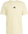 adidas POWER 3S Funktionsshirt Herren - powder yellow