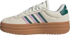 Rückansicht von adidas VL COURT BOLD Sneaker Damen off white-collegiate green-bliss lilac