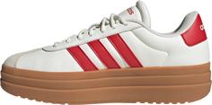 Rückansicht von adidas VL COURT BOLD Sneaker Damen core white-better scarlet-gold met