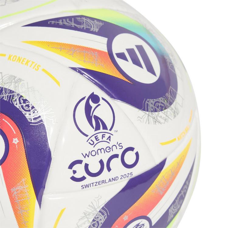 adidas adidas W EURO25 MINI Miniball - white-pantone-pantone-lucid lemon - 0 | SportScheck