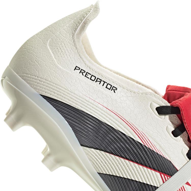 adidas adidas PREDATOR LEAGUE FT FG-MG Fu&szlig;ballschuhe Herren - off white-core black-pure ruby - 5 | SportScheck