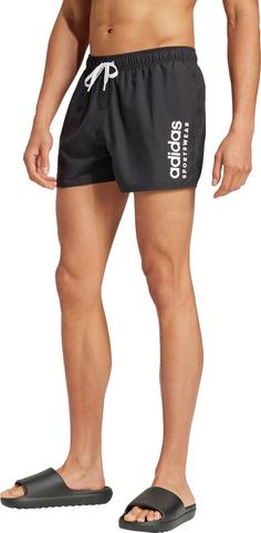 Rückansicht von adidas Essential Badeshorts Herren black