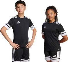 Rückansicht von adidas Squadra25 Funktionsshirt Kinder black-white