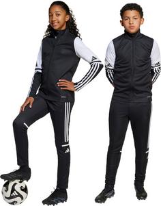 Rückansicht von adidas Squadra25 Trainingshose Kinder black-white