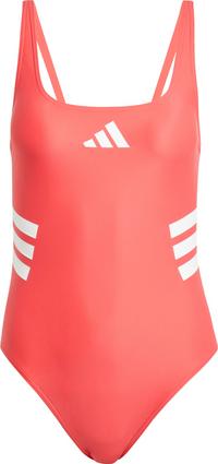 adidas 3S Badeanzug Damen - semi lucid red-pulse