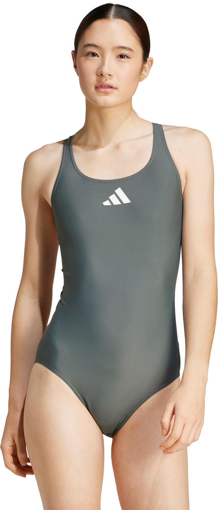 adidas adidas 9 Bars Schwimmanzug Damen - legend ivy-white - 0 | SportScheck