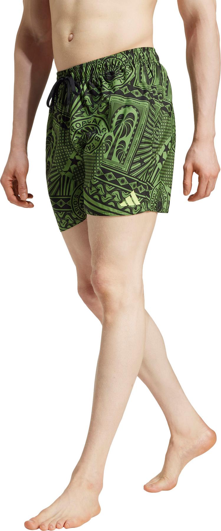 adidas adidas Farm Badehose Herren - crew green-black-semi spark - 0 | SportScheck