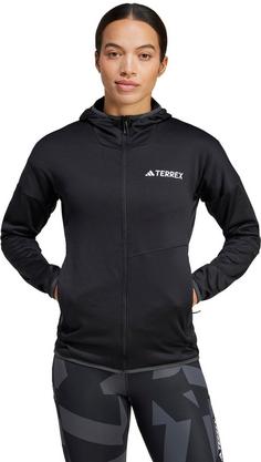 Rückansicht von adidas XPR Laufjacke Damen black