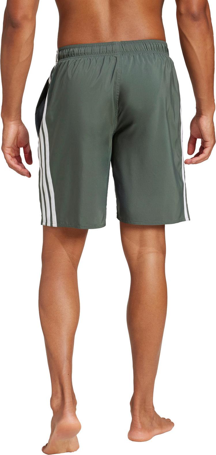 adidas adidas 3S Badehose Herren - legend ivy-white - 1 | SportScheck