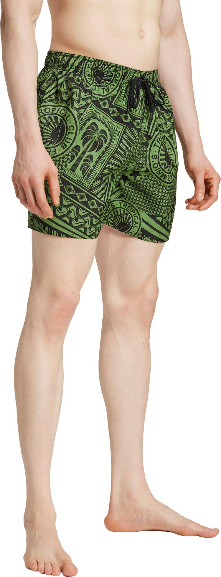 adidas adidas Farm Badehose Herren - crew green-black-semi spark - 2 | SportScheck