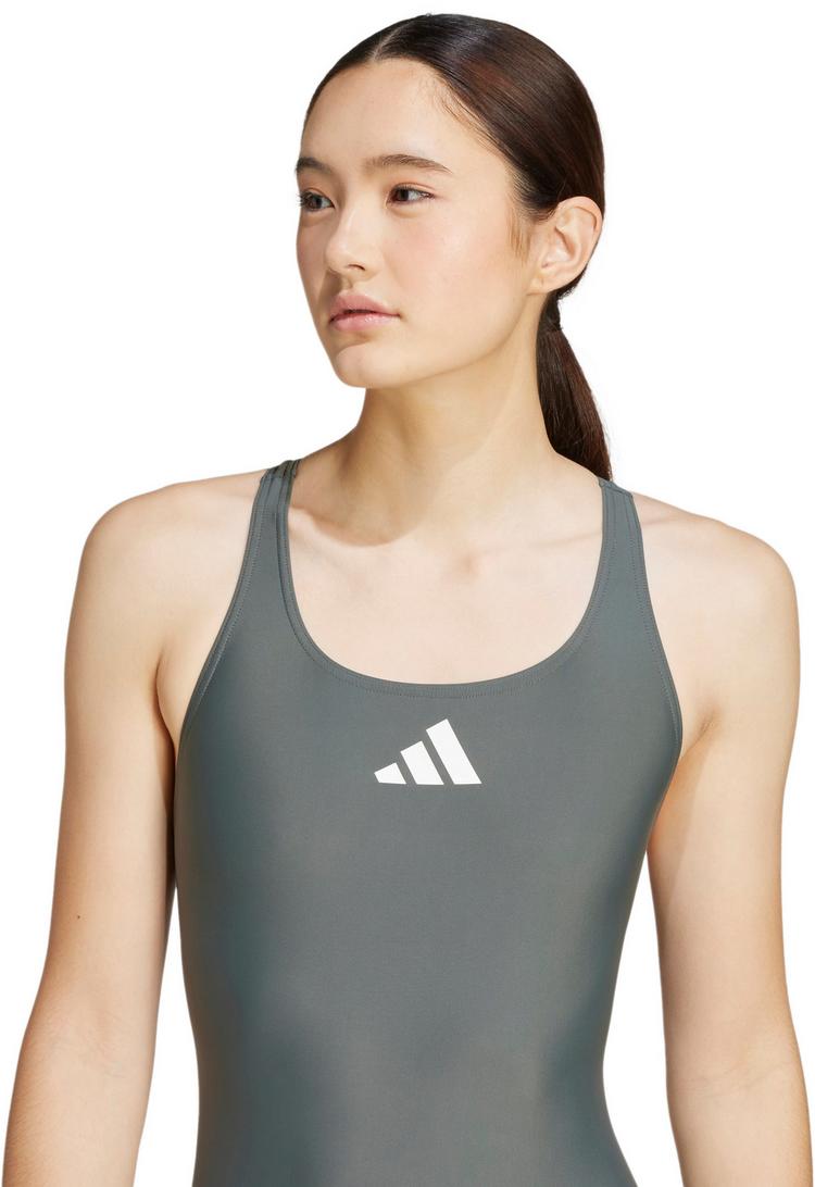 adidas adidas 9 Bars Schwimmanzug Damen - legend ivy-white - 3 | SportScheck