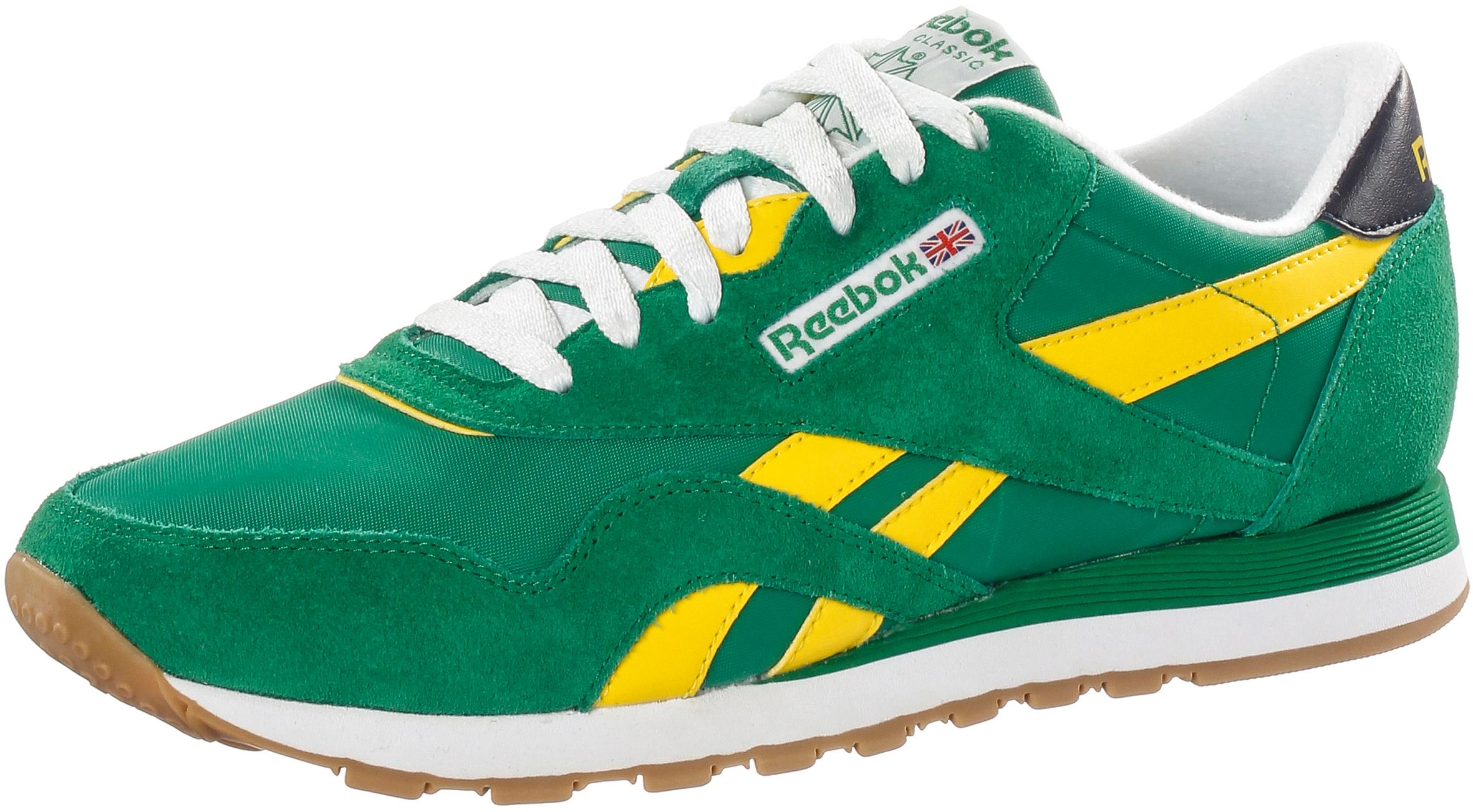 Reebok CL Nylon R13 Sneaker Herren grün/gelb im Online Shop von SportScheck  kaufen