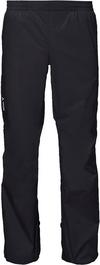 VAUDE Drop II Regenhose Herren - black-black