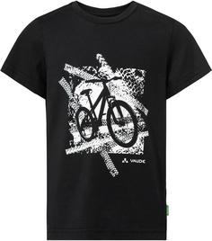 VAUDE Lezza T-Shirt Kinder black-white