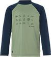 VAUDE Solaro III Funktionsshirt Kinder - willow green