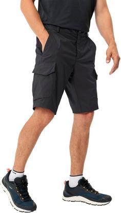 Rückansicht von VAUDE Neyland Cargoshorts Herren black