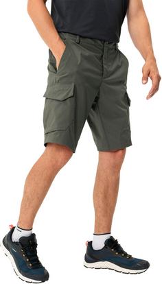 Rückansicht von VAUDE Neyland Cargoshorts Herren khaki