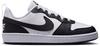 Nike COURT BOROUGH GS Sneaker Kinder - white-black-black