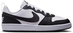 Nike COURT BOROUGH GS Sneaker Kinder white-black-black