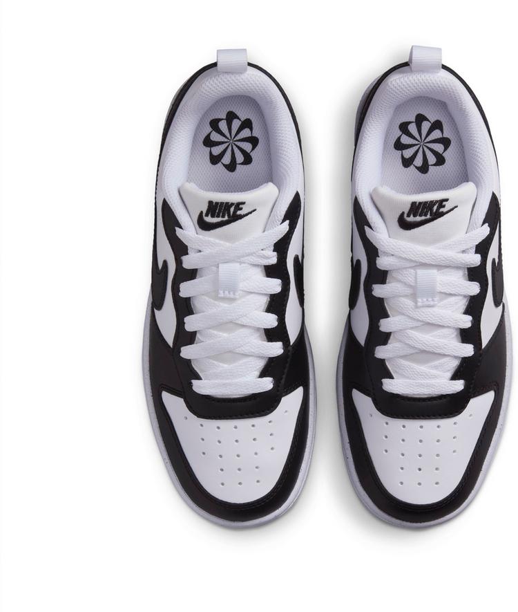 Nike Nike COURT BOROUGH GS Sneaker Kinder - white-black-black - 0 | SportScheck