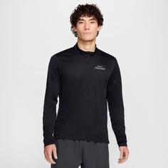 Rückansicht von Nike Pacer Funktionsshirt Herren black-reflective silv