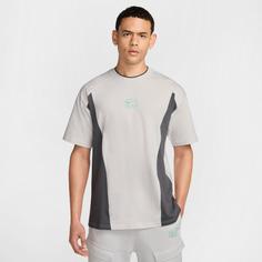 Rückansicht von Nike NSW Air Fit Top T-Shirt Herren photon dust-iron grey