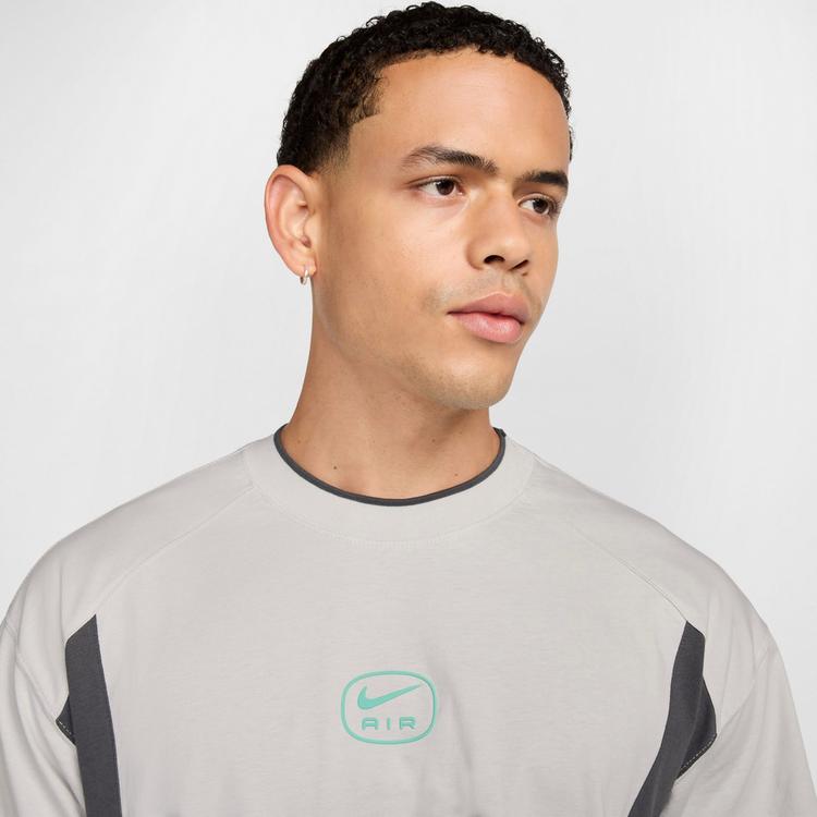 Nike Nike NSW Air Fit Top T-Shirt Herren - photon dust-iron grey - 3 | SportScheck