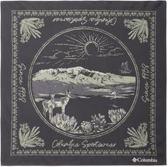 Rückansicht von Columbia Skien Valley Bandana dark stone