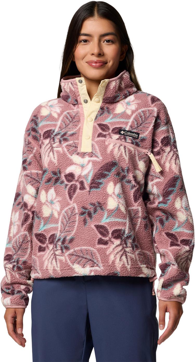 Columbia Columbia Helvetia II Fleeceshirt Damen - fig pasteled - 0 | SportScheck