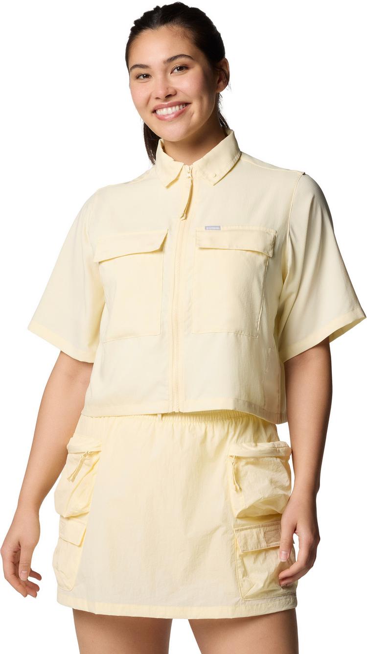 Columbia Columbia Elevated View Kurzarmbluse Damen - lemon wash - 0 | SportScheck