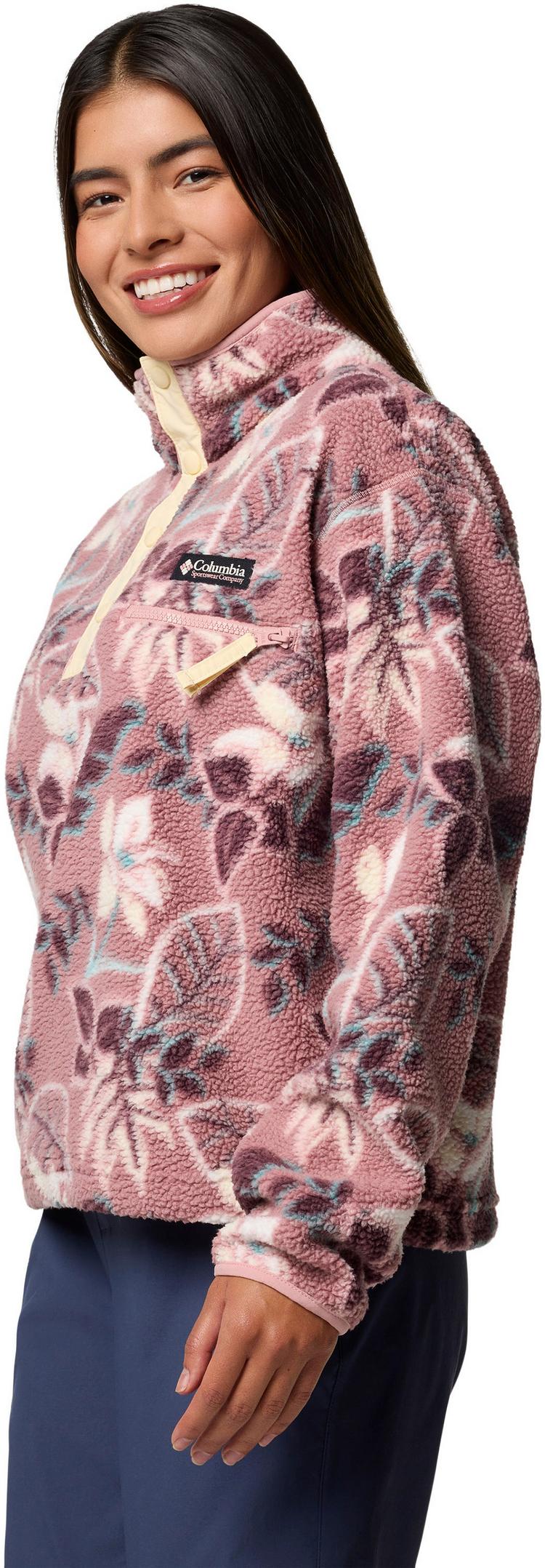 Columbia Columbia Helvetia II Fleeceshirt Damen - fig pasteled - 2 | SportScheck