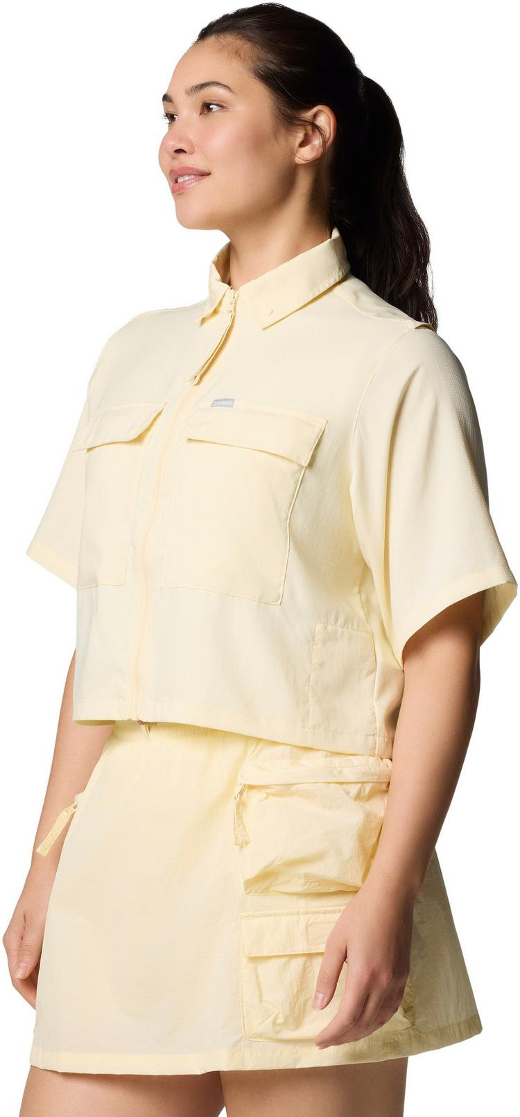 Columbia Columbia Elevated View Kurzarmbluse Damen - lemon wash - 2 | SportScheck