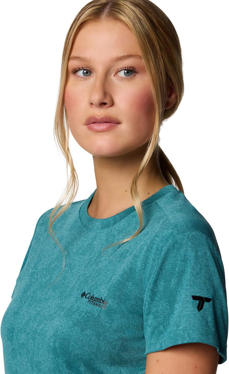 Columbia Columbia Bluebird Canyon Funktionsshirt Damen - river blue popflorid jacquard - 3 | SportScheck