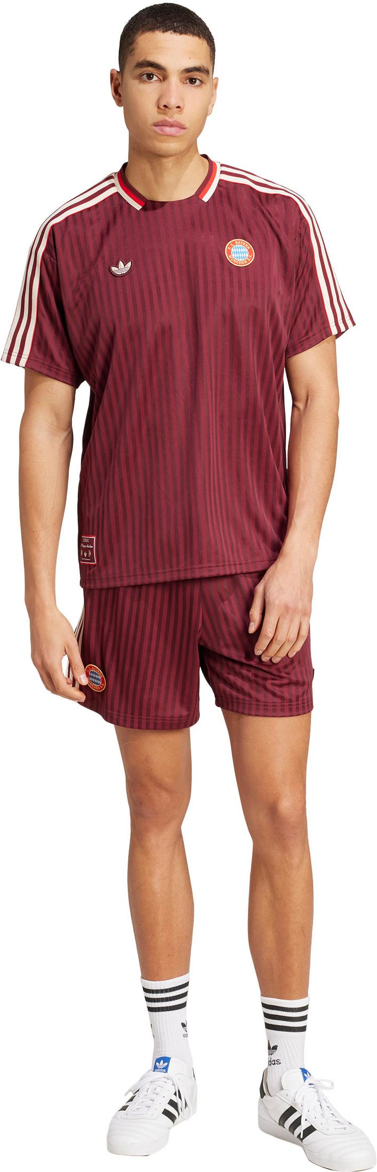 adidas adidas FC Bayern M&uuml;nchen Icon Funktionsshirt Herren - shadow red - 5 | SportScheck