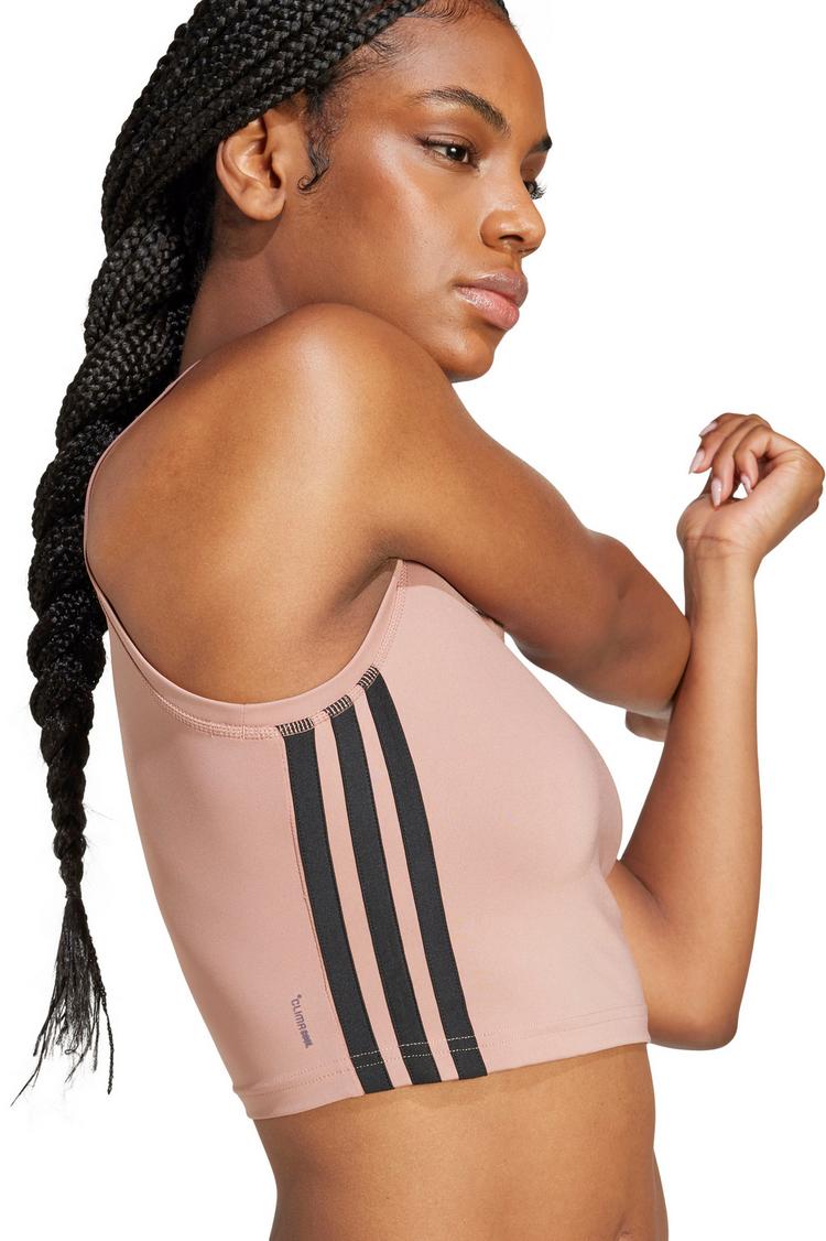 adidas adidas TE 3S CROP Tanktop Damen - warm clay-black - 4 | SportScheck