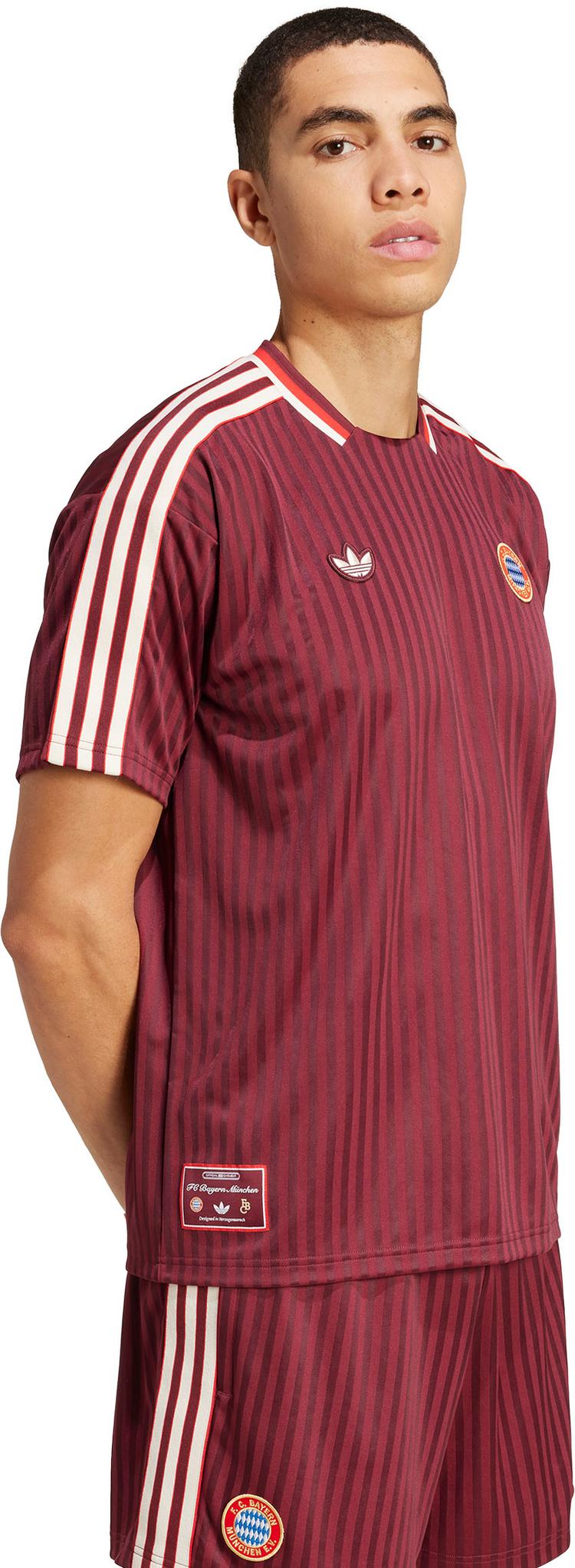 adidas adidas FC Bayern M&uuml;nchen Icon Funktionsshirt Herren - shadow red - 4 | SportScheck