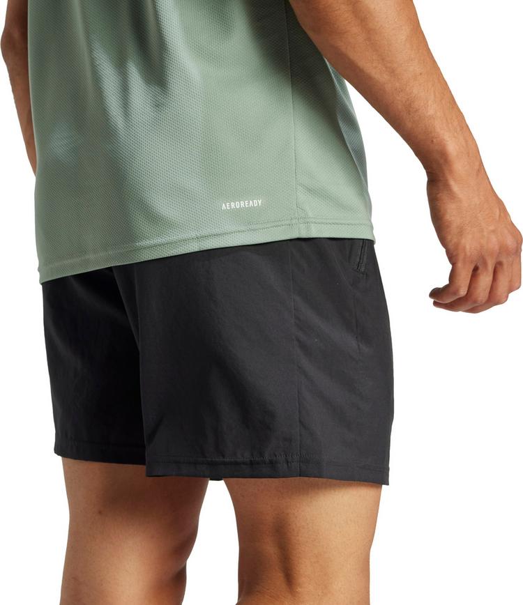 adidas adidas TR-ES BASE 3S Funktionsshirt Herren - silver green-white - 4 | SportScheck