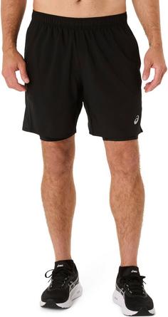 Rückansicht von ASICS CORE Funktionsshorts Herren performance black performance black