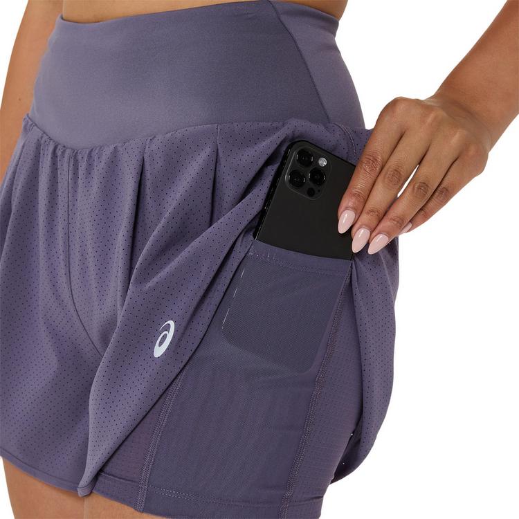 ASICS ASICS ROAD Funktionsshorts Damen - greyish purple - 7 | SportScheck