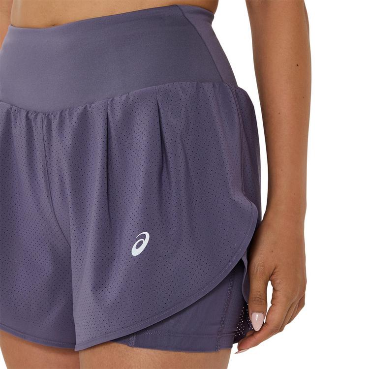 ASICS ASICS ROAD Funktionsshorts Damen - greyish purple - 6 | SportScheck