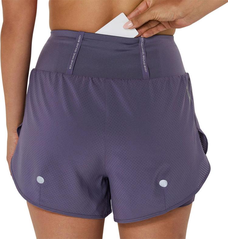 ASICS ASICS ROAD Funktionsshorts Damen - greyish purple - 4 | SportScheck