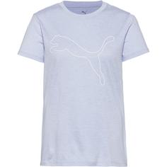 PUMA Train All Day T-Shirt Damen cool weather heather