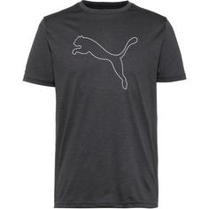 PUMA Train All Day T-Shirt Herren black heather