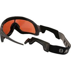 Rückansicht von Oakley FLEX SCAPE Sportbrille matte grey smoke-prizm snow sapphire