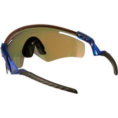 Rückansicht von Oakley QTNM KATO Sportbrille crystal blue-prizm ruby