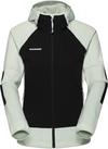 Mammut Massone Fleecejacke Damen - silver sage-black