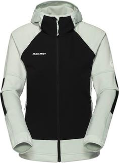 Mammut Massone Fleecejacke Damen silver sage-black