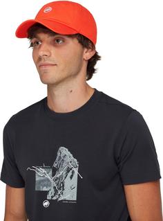 Rückansicht von Mammut Baseball Cap mammut red