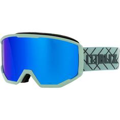 Bliz Spark Skibrille matte green-brown blue